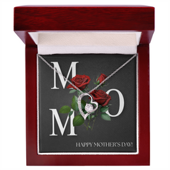 Mom- Happy Mother's Day- Forever Love necklace