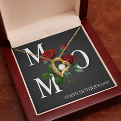 Mom- Happy Mother's Day- Forever Love necklace