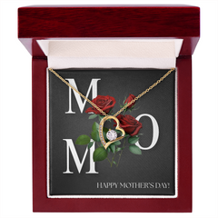 Mom- Happy Mother's Day- Forever Love necklace