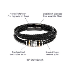 My Dear Son - Love You Forever bracelet