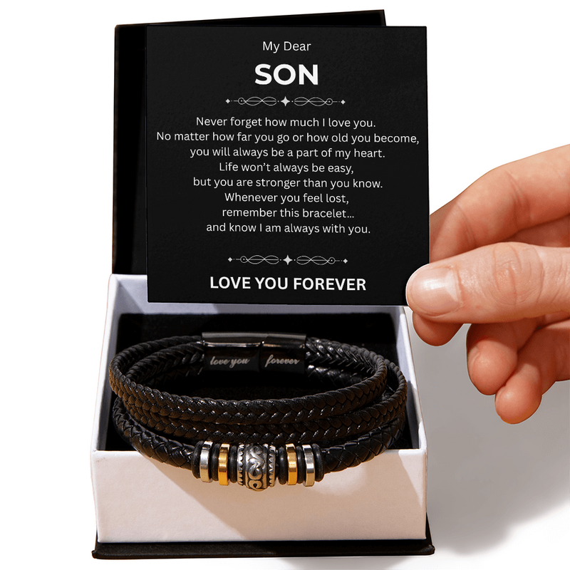 My Dear Son - Love You Forever bracelet