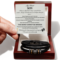 Dear Son- Love You Forever Bracelet
