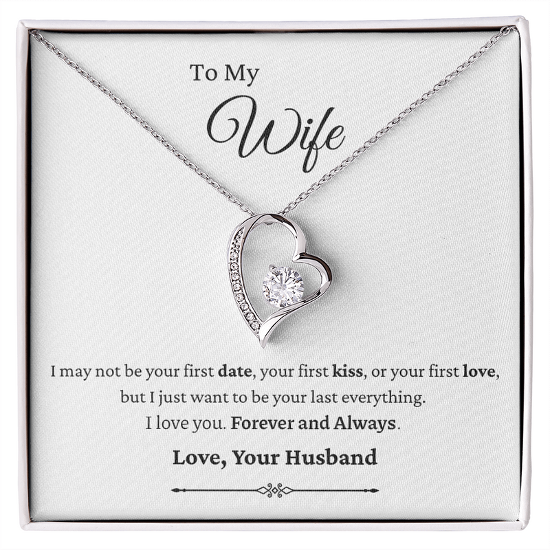 To My Wife- Forever Love Necklace