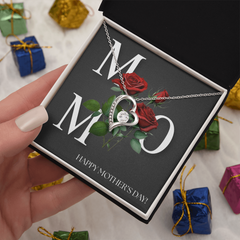 Mom- Happy Mother's Day- Forever Love necklace