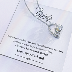 To My Wife- Forever Love Necklace